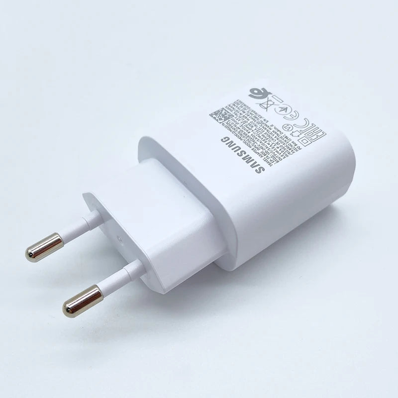 Carregador Samsung 25W com Cabo USB-C Incluso